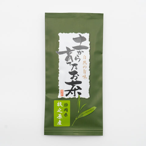 土から育てたお茶「牧之原産」