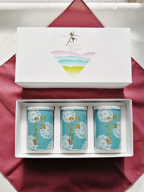 初摘み やぶきた茶 デラックス (缶入・箱詰包装)