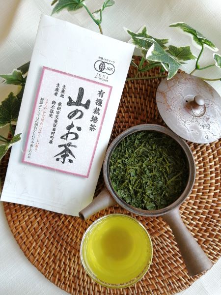 春野町の有機 山のお茶