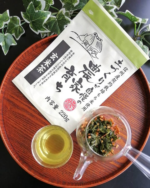 土づくりが自慢の農家育ち「玄米茶」